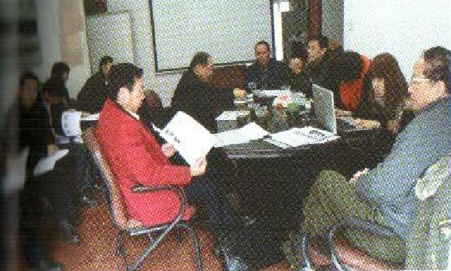 “CPCA节能减排创新联盟预备会”会议讨论中